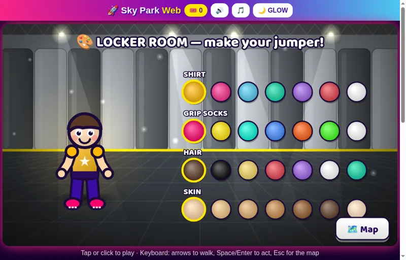 Locker Room jumper screenshot