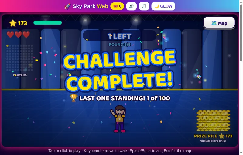 Beast Challenge win screenshot