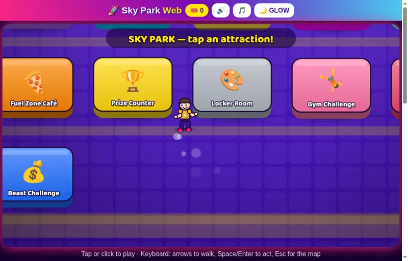 Park map screenshot
