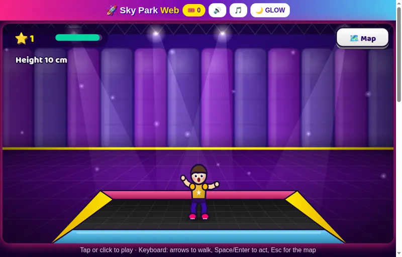 Freestyle Jump trampoline screenshot
